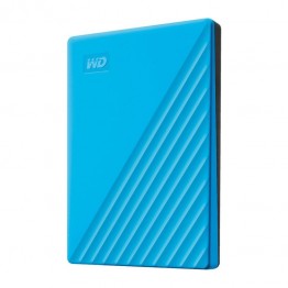 Hard disk extern WesternDigital MyPassport, 2 TB, USB 3.2, Blue